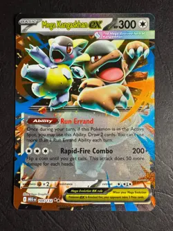 Mega Kangaskhan EX 104/132 Pokemon Mega Evolution Base Near Mint - Image 1