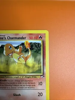 Pokemon TCG Blaine's Charmander 061/132 Gym Heroes 1st Edition LP Free Shipping! - Image 5