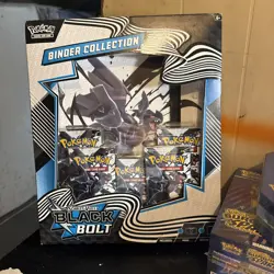 Pokemon TCG Scarlet and Violet Black Bolt Binder Collection - Image 1