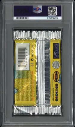 PSA 7 Base Set GERMAN 1st Edition Sealed Pokemon Booster Pack Blastoise - Image 2