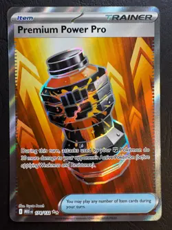 Premium Power Pro 174/132 Full Art Trainer Pokemon Mega Evolutions Near Mint - Image 1