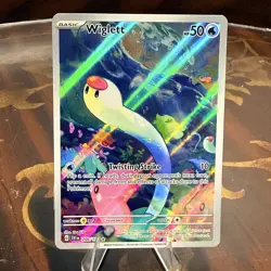 Wiglett 206/198 - SV Base Set - Illustration Rare - Pokemon - NM - Image 1