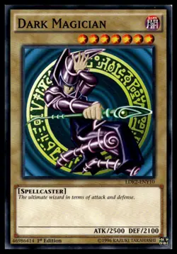 Dark Magician LDK2-ENY10 1st Edition YuGiOh NM+ - Image 1