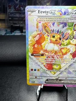 Eevee EX 174 Pokemon Scarlet & Violet Promo Holo Prismatic Card - Image 5