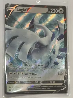 2023 Lugia V SWSH301 SWSH: Pokemon TCG Sword & Shield Promo Cards Holo NM - Image 1