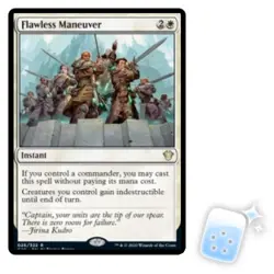 FLAWLESS MANEUVER Commander 2020 Magic MTG MINT CARD - Image 1