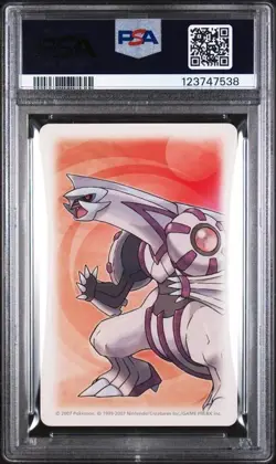 PSA 10 GEM MINT 2007 POKEMON PEARL VERSION PLAYING CARDS PALKIA JOKER - Image 2