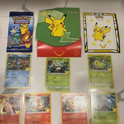 2021 Pokemon McDonalds 25th Anniversary Cards LOT. Sealed Pack, Holo/Non-Holo - Image 1