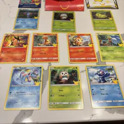 2021 Pokemon McDonalds 25th Anniversary Cards LOT. Sealed Pack, Holo/Non-Holo - Image 2