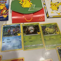 2021 Pokemon McDonalds 25th Anniversary Cards LOT. Sealed Pack, Holo/Non-Holo - Image 3