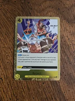 Reject Event OP06-116 Rare One Piece Card Game Wings Of The Captain. - Image 1