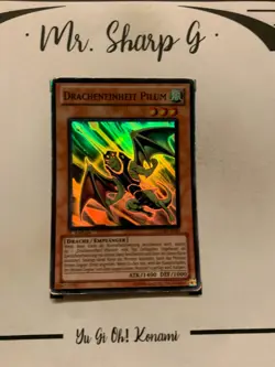 DRACHENEINHEIT PILUM - 1. AUFLAGE HA04-DE046 DEUTSCH Yu-Gi-Oh! CARD SUPER RARE - Image 3