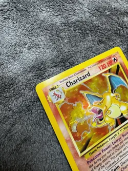Pokemon TCG Charizard Base Set Holo Unlimited Rare Card 4/102 - Image 4