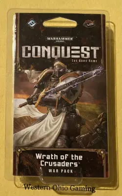 Warhammer 40k Wrath of the Crusaders War Pack NEW Conquest Card Game - Image 1