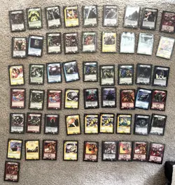 Duel Masters Lot **56** Cards - Used, In Excellent Condition w/ Sleeves, 1 Holo - Image 1