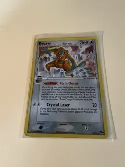 Deoxys 2/17 Delta Species Holo Rare Pop Series 4 2006 Ex Era Pokemon Card DMG - Image 1