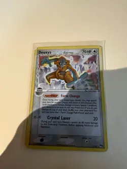Deoxys 2/17 Delta Species Holo Rare Pop Series 4 2006 Ex Era Pokemon Card DMG - Image 2