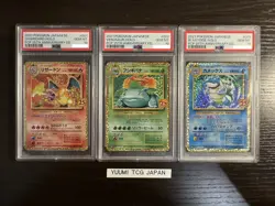 PSA10 Pokemon Card 25th Anniversary Charizard Blastoise Venusaur 001 002 003/025 - Image 1