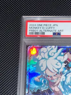 PSA 10 Luffy OP05-119 SEC Alt Art ONE PIECE Card The Best PRB-01 Japanese - Image 3