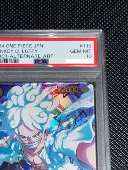 PSA 10 Luffy OP05-119 SEC Alt Art ONE PIECE Card The Best PRB-01 Japanese - Image 4