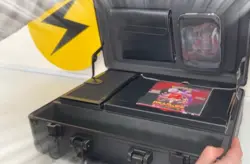 Team Rocket’s Glory Attache Case Pokemon Card Japanese Factory Sealed w/30 Packs - Image 4