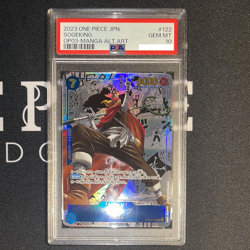 PSA 10 Sogeking OP03-122 Comic Parallel Manga Alt Art One Piece Card Japanese - Image 1