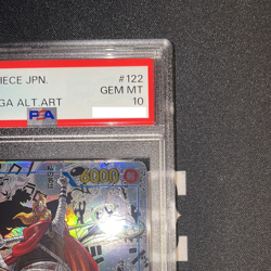 PSA 10 Sogeking OP03-122 Comic Parallel Manga Alt Art One Piece Card Japanese - Image 4