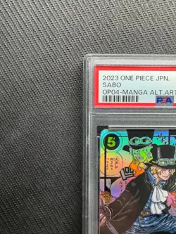 PSA 10 Sabo OP04-083 SR Comic Parallel Manga Alt Art ONE PIECE Card Japanese - Image 3