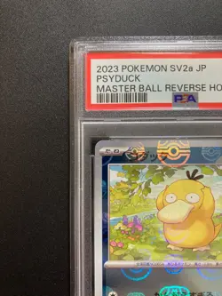 PSA 10 Psyduck Master Ball Reverse holo 054/165 sv2a 151 Japanese Pokemon Card - Image 3