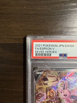 PSA 10 Espeon V SR SA 081/069 S6a Eevee Heroes Pokemon Card Japanese 2021 GM - Image 3