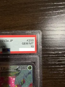 PSA 10 Pokemon Card Venusaur 200/165 SAR sv2a Scarlet & Violet 151 Japanese - Image 4