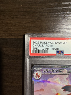 PSA 10 Charizard ex SAR 201/165 SV2a Pokemon Card 151 Japanese 2023 Nintendo TCG - Image 3