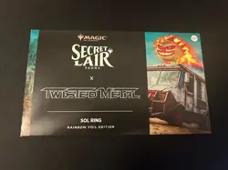 MTG Sol Ring, Secret Lair Promo x Twisted Metal, New/Unplayed - Image 1