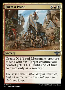 Form a Posse - Outlaws of Thunder Junction #0204 MTG Magic The Gathering - Image 1