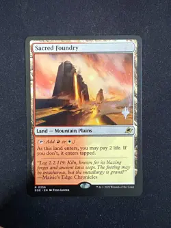 Sacred Foundry (PROMO) Edge of Eternities (Magic/MTG) - Image 1