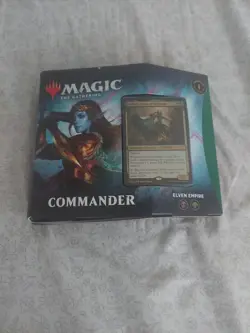 Magic the Gathering Kaldheim Elven Empire Commander Deck Sealed - Image 1