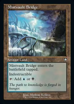 MTG Commander Brothers War C Mistvault Bridge #189 - Image 1