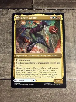 Norman Osborn MTG Mythic Rare Magic: The Gathering Marvel Spider-Man Villain - Image 2
