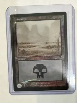 NM Swamp #340 Foil Mercadian Masques Mtg Magic the Gathering - Image 1