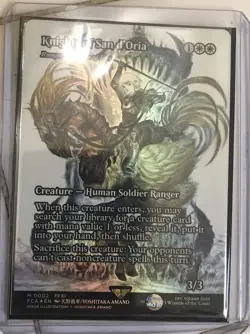 Knights of San d'Oria - Ranger-Captain of Eos (Showcase) Final Fantasy: MTG Nm - Image 1