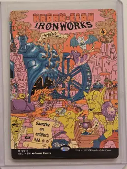 MTG Secret Lair Encyclopedia of Magic the Gathering Krark-Clan Ironworks RARE - Image 1