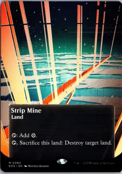 Strip Mine (0085) (Borderless) Normal M Edge of Eternities: Stellar Sights 85 NM - Image 1