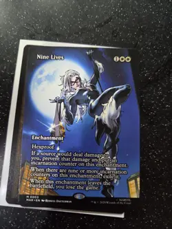 Spider-Man MTG Nine Lives Marvel Eternal-Legal Regular Non Foil Magic - Image 1