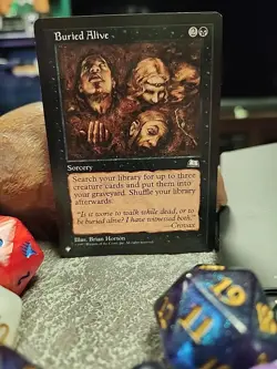 MTG Buried Alive - The List - Weatherlight - Image 1