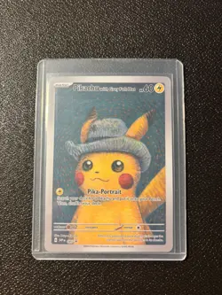 Pikachu Pokemon Van Gogh fan card version, Brand new, NM or M condition - Image 4