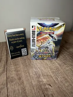 Pokemon TCG: Sword & Shield Brilliant Stars - Build and Battle Box! New, Sealed! 820650860102 - Image 1