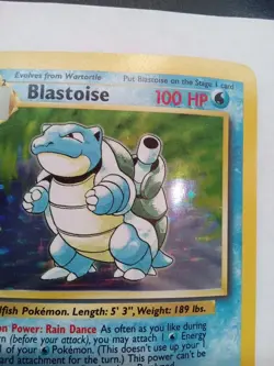 Blastoise 2/102 Base Set Unlimited Holo Rare 1999 Pokemon - Image 3