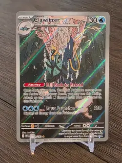 Pokemon TCG ‘Clawitzer 141/132’ IR - Mega Evolution - English - Image 1