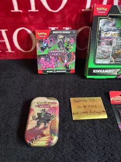 Shrouded Fable Booster Bundle , Kingambit illustration collection+ sealed lot - Image 2