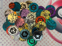 Pokemon TCG COIN LOT 40 coins - Image 1